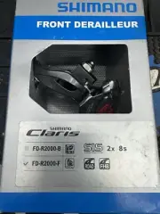 Shimano FD-R2000-F Claris Front Derailleur 2x8 Speed Braze On New