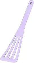 Silicone Fish Spatula - Premium Egg and Fish Turner Spatula with Extra Durability - Purple Version