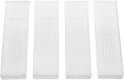 Yardenfun 4Pcs Vertical Blind Replacement Handles Nonslip Plastic Grip for Vertical Blinds Easy Installation Elegant Design Compatible with Roller and Sheer Blinds