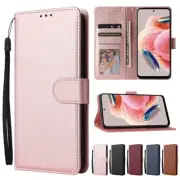 Magnetic Flip Leather Wallet Case Xiaomi Redmi Note 12S 12 Pro 11 11S 10S 9 8