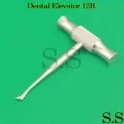 Dental Elevator Winter 12R Hard Root Extracts Hammer Handle Surgical Tools