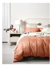 [Aura Home] Halo Organic Sateen Bedlinen Collection Cedarwood