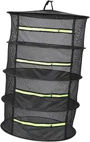 Mipcase Hanging Drying Net Collapsible Plant Drying Rack for Herbs Lightweight Mesh Construction Space Saving Design for Drying Oregano and More
