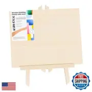 Unfinished Wood Canvas Panels for Painting, 8×10" Basswood Canvas- 1/2" Deep