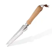 YY.Home Puller Garden Hand Weeder Wooden Handle Transplanting Tool Portable