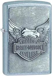 Zippo Adult-Unisex 20230 Harley Davidson Iron Eagle Street Chrome Lighter