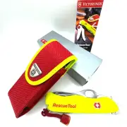 Victorinox Swiss Army Rescue Knife Multi Tool Yellow 53900 New. S/ N4.0851