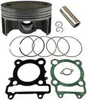 Motorcycle Styling Bore Size STD 74mm Piston Rings Gasket Kit for Yamaha YS250 YBR250 2007 2009 XT250 XTZ250 1YB 2013-2015 Parts(Piston Ring Gasket)