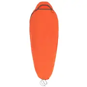Sea To Summit Reactor Extreme Sleeping Bag Liner - Standard Mummy with Drawcord - Orange