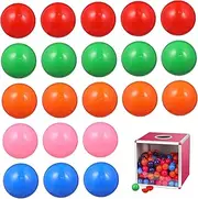 ibasenice 100pcs Colorful Lottery Table Tennis for Parties Raffles and Game Nights Easy to Open Recognize