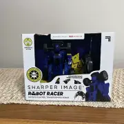 Sharper Image Robot Racer Car Remote Control Transformer Wireless RC NEW