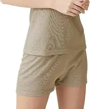[CIADAZ] EMF Anti-Radiation Vest andshorts for Women's, Silver Fiber Underwear, WiFi EMF 5G RF Shield Pants Top