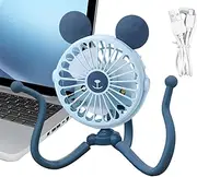 Clip On Stroller Fan - Octopus Electric Cart Handle Bar Fan | Portable Electric Cart Silent Fan Camping, Handheld Personal Cooling Fan