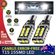 T15 921 912 W16W 2835 SMD 15 LED Upgrade Amber Indicator Bulbs Backup Light (for: Chevrolet)