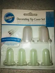1 x Wilton Silicone Cake Decorating Tip Cover Sets