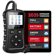 OBD2 Scanner Car Code Reader Support Voltage Test Plug and Play Fixd Car CAN ...
