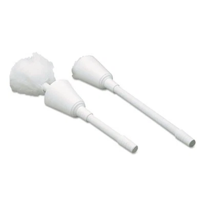 Cone Toilet Bowl Mop,13" Handle, 5.5" Mop Head, White 3600 PRODUCTS, LLC 3600
