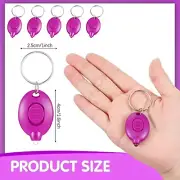 5/10/20PCS Mini UV LED Keychain Flashlight UV Light Black Light Keychain Torch