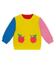 [Stella McCartney Kids] Stella McCartney Kids Baby printed cotton jersey sweatshirt M 6 multicoloured
