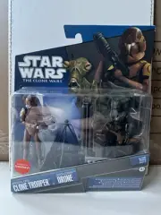 Star Wars The Clone Wars Special Ops Clone Trooper & Geonosian Drone 31680, 2011