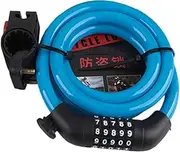 Durability Steel Cable Lock Bike Combination Lock Code Security Anti Thefts Lock for Bicycles
