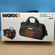 WA0076 WORX Zippered Tool Bag with Interior and Exterior Pockets NEW