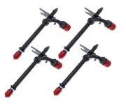 4Pcs Fuel Injector 20673 for Case 580C 585C 1835 1835B 1845B 430 470 530 570