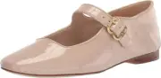 NEW $150 SIZE 10.5 10 1/2 Sam Edelman Womens Michaela Mary Jane Flat CHAI LATTA