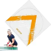 Racket Protector, Transparent Racket Protective Film, Table Tennis Adhesive Film, Rubber Protection Adhesive Films, Dustproof Transparent Sticky Rubber Sheets for Bats and Table Tennis Bats
