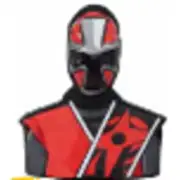 Ya Otta Power Rangers Ninja Bust Piñata, Pull String, 16" L x 5.5" W x 18.5" H