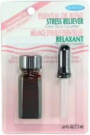 Life Of The Party Essential Oil Blend 0.25oz-Stress Reliever Green Tea & Cucumbe