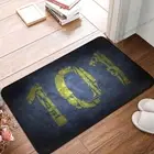 Fallout Game Bath Mat Doormat Flannel Carpet Entrance Door Rug Home Decoration