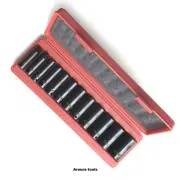 DEEP AIR IMPACT SOCKET SET-12pc - 3/8" DRV ( SAE SIZES) - NEW in case.