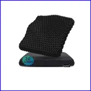 Non-Slip Jumbo Gel Cushion for Tailbone & Back Pain Relief - Easy Care 20-Inch