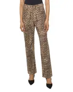 Vince Camuto Mid Rise Printed Jeans in Khaki Haze