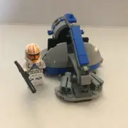 Official Lego Star Wars 332nd Clone Trooper Minifigure with Swamp Speeder