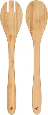 Maxwell & Williams Evergreen Bamboo Salad Server 33 cm (Set of 2)