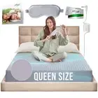 Earth Grounding Fitted Sheet Queen Size with 12% Silver Fiber & 4% Silk & 84%...