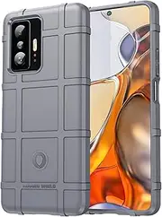 [YukeTop] Cover for Oppo A57 5G Case, Soft TPU, Drop-Proof, Shock-Proof, Protective Cell Phone Cover for Oppo A57 5G.(Gray)