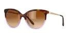 NEW BVLGARI Diva BV8161B 5372/13 Sunglasses Havana Matte Pink / Brown Gradient