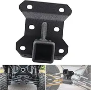 2inch Rear Receiver Hitch for Can am Maverick X3 / X3 Max (See Fitment), 3/16” Heavy Duty Steel Receivers, Standard 2" Attachments up to 1650lbs