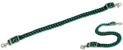 Horse Western Nylon Braided Wither Breast Collar Strap Turquoise 105J05TR