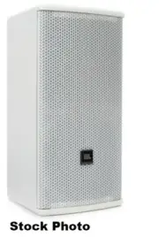 JBL Compact 2-Way Surface Mount Speaker, White, Pair, 8ohm, AC18/26-WRX