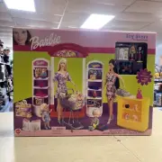 Barbie Toy Store Play set NRFB Sealed 2002 Mattel w/Barbie size toys