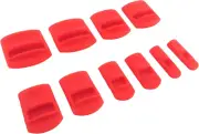 101202 10 Piece Soft Silicone Chisel Edge Guard Set for Chisels 1/8 Inch to 1-1/