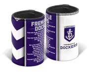 Fremantle Dockers Freo AFL TEAM SONG Beer Can Bottle Cooler Stubby Holder Cosy