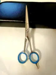 J2 Barber Silver Shears 6'' Hairdresser Cutting Salon Premium Scissors