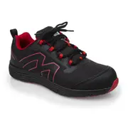 Slipbuster Mesh Safety Trainer Black - Size 39