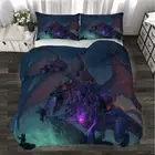 Opal Electric Line 3D Printing Duvet Quilt Doona Covers Pillow Case Bedding Sets