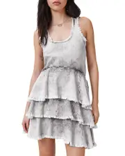 Allsaints Cavarly Denim Minidress